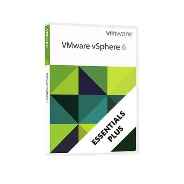 F6M48AAE – VMware vSphere Essentials Plus - license + 1 Year 24x7 Support