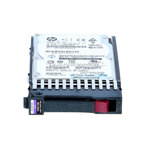 HPE 619291-B21 900-GB 6G 10K 2.5 DP SAS