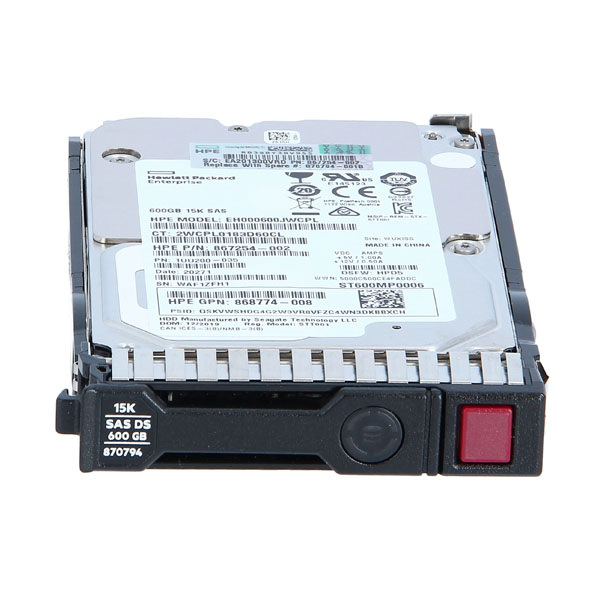 HP 600GB 15K 2.5" SAS Hard Drive For G8 G9 Servers - 759212-B21/759548-001 - Tested