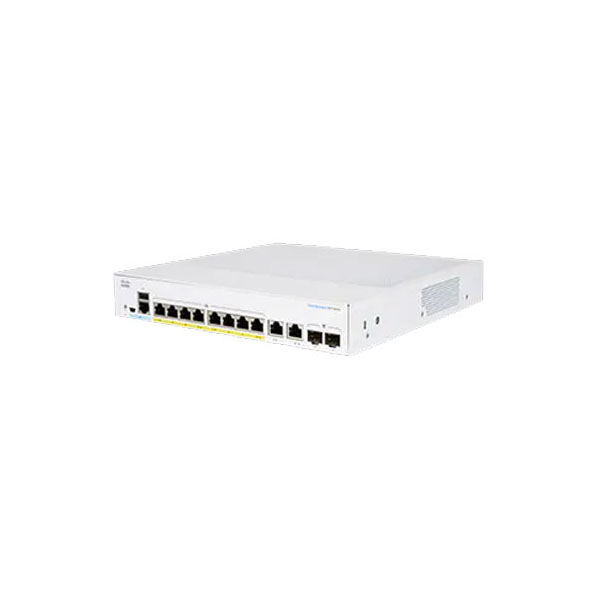 Cisco 350 Series Smart Switches CBS350-8FP-E-2G