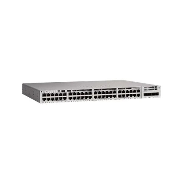 Cisco Catalyst 9200-48 ports full PoE+ (8 mGig ports up to 10G, 40 ports up to 1G) Switch (C9200-48PXG)