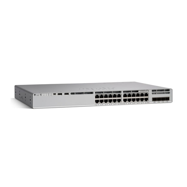 Cisco Catalyst 9200L-24 ports full PoE+ (8 mGig ports up to 10G, 16 ports up to 1G) Switch (C9200L-24PXG-2Y)