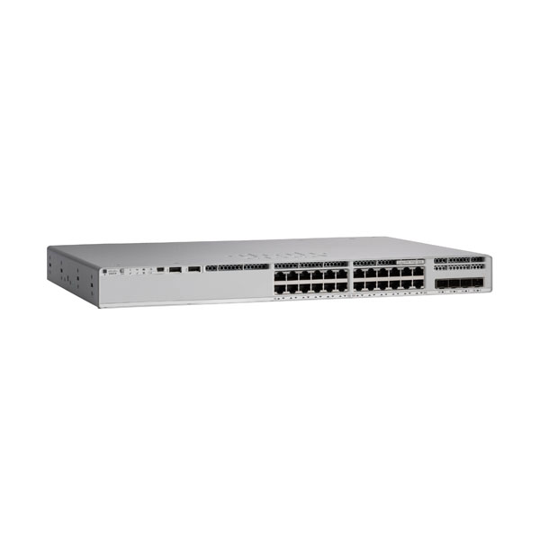 Cisco Catalyst C9200L-24 ports full PoE+ Switch (C9200L-24P-4X)