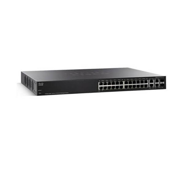 Cisco SF350-24MP 24-Port 10/100 Max PoE Managed Switch (SF350-24MP-K9)