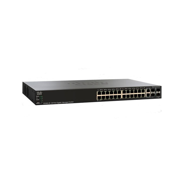 Cisco SG350-28 28-Port Gigabit Managed Switch