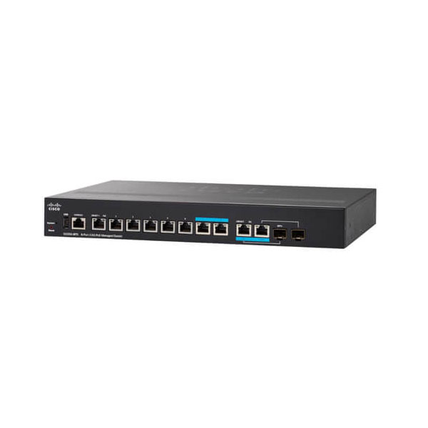 Cisco SG350-8PD 8-Port 2.5G PoE Managed Switch (SG350-8PD-K9)