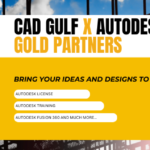 Cad gulf is gold partner of Autodesk
